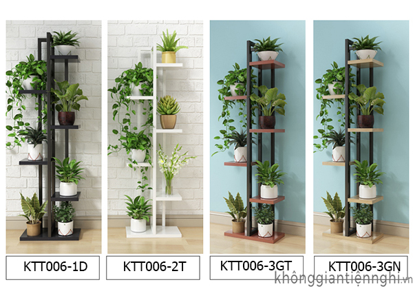 kệ trang trí để cây cảnh trong nhà KTT006