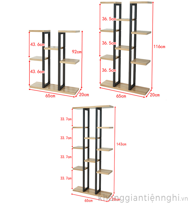 Kệ trang trí để cây xanh cho chung cư tại hà nội KTT007