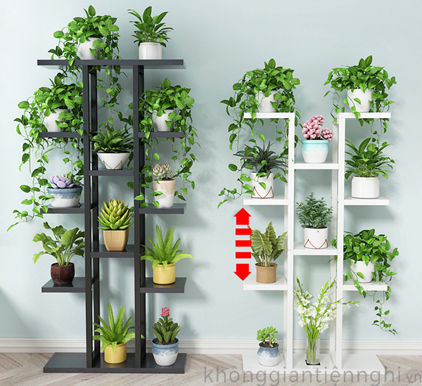 Kệ trang trí để cây xanh giá rẻ KTT007