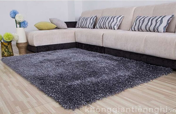 Thảm trải sàn phòng khách sợi bông TTS001
