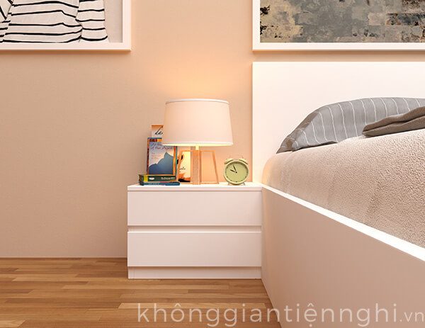 Tủ đầu giường gỗ hiện đại vifuta-012TDG368-020