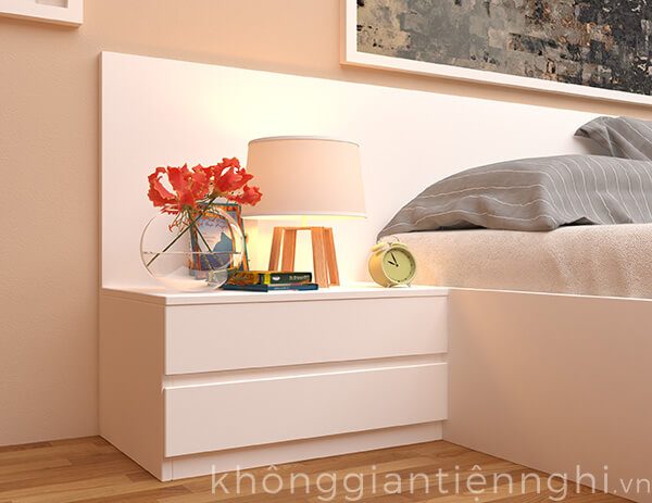 tủ tab đầu giường gỗ đẹp 012TDG368-120
