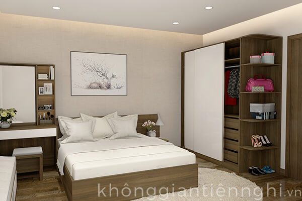 Bộ giường ngủ hiện đại kgtn 012BPN05