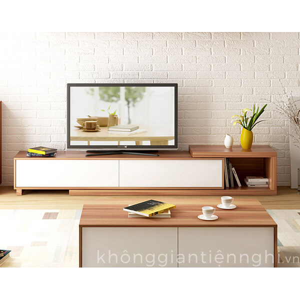 Không gian phòng khách của bạn sẽ thêm phần trang trọng với mẫu kệ tivi gỗ đơn giản đẹp này. Với thiết kế trang nhã và chất liệu gỗ tự nhiên tạo nên sự ấm áp cho ngôi nhà của bạn. Hãy cùng đến với chúng tôi để khám phá mẫu kệ tivi này nhé!
