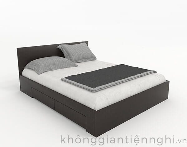 Giường ngủ 1m8 bằng gỗ đẹp 012GN168-18