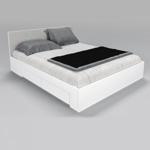 Giường ngủ 1m8 bằng gỗ đẹp 012GN168-18