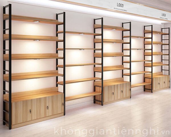 Giá kệ bày hàng mỹ phẩm KGTN-012KBH004