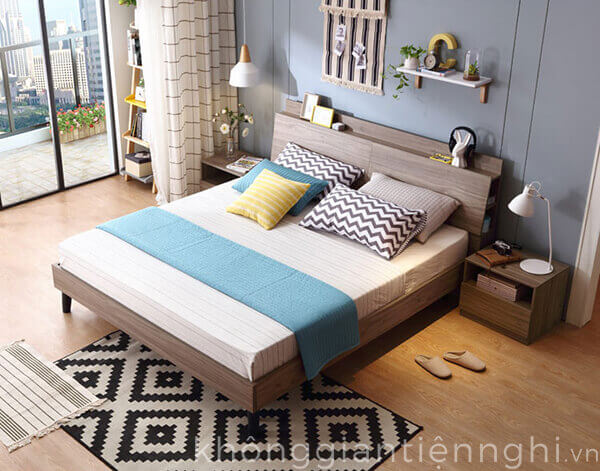 Giường ngủ gỗ 012GN168-210