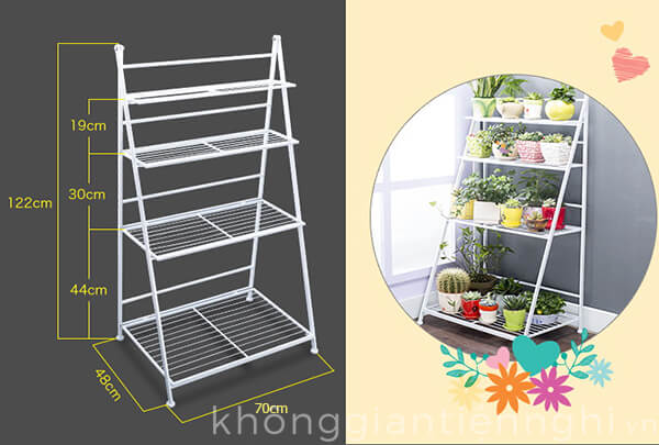ke-de-cay-Kệ để cây cảnh 011KTT005canh-011KTT005 Kệ để cây cảnh 011KTT005