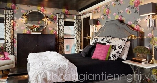 Thiết kế phòng ngủ nhỏ theo phong cách hoàng gia đúng sở thích.