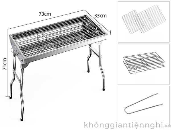 Bếp nướng than nhỏ KGTN 011BN001