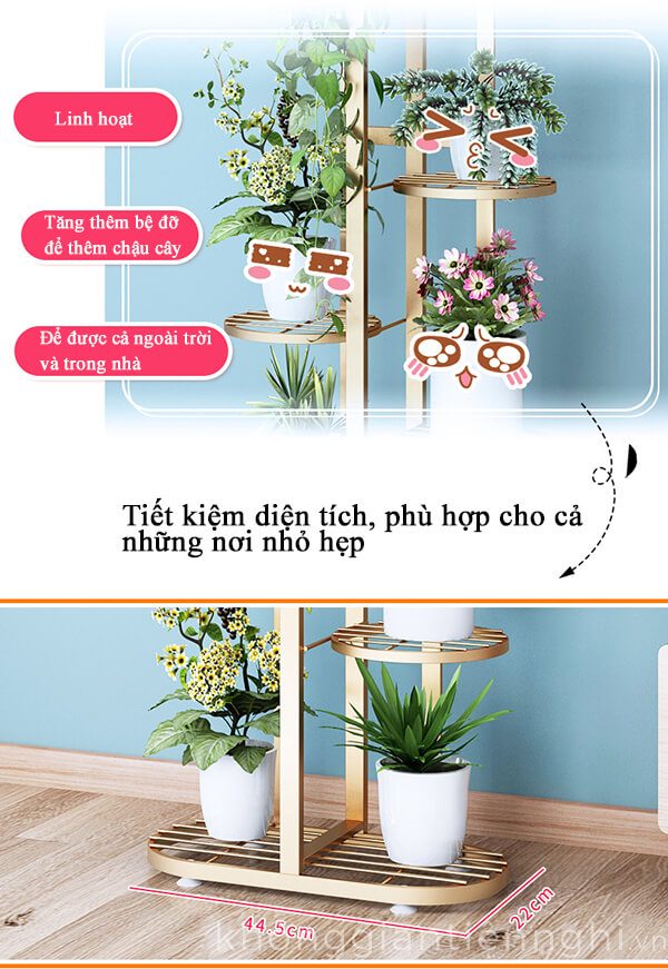 Kệ cây cảnh ban công KGTN 011KTT024