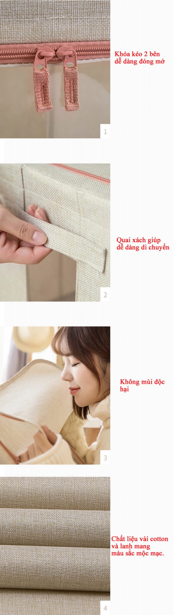 Túi đựng đồ chăn màn quần áo KGTN 011HCD002